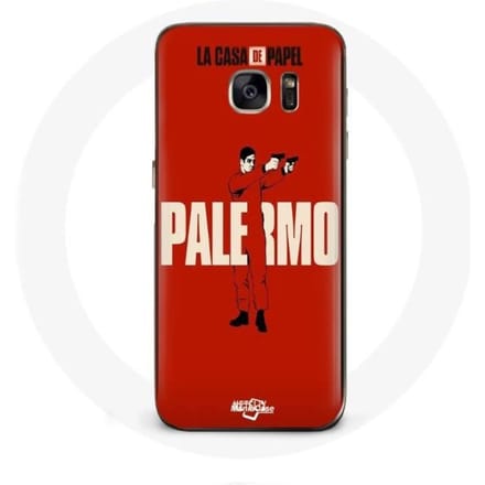 Coque - La casa de papel - Samsung Galaxy S7 - Rouge - Souple - Protection