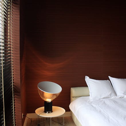 Flos - Taccia led - Aluminium geëloxeerd - Glas - S - zilver