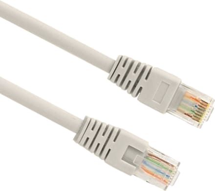 Gembird - 0,25 m grijze Cat.5e UTP Ethernet-netwerkkabel PP12-0,25M
