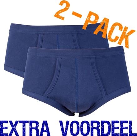 Beeren heren slip - maat XXL - 2-pack - marine