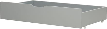 RUMILLY - Bedlade set van 2 - Grijs - Dennenhout