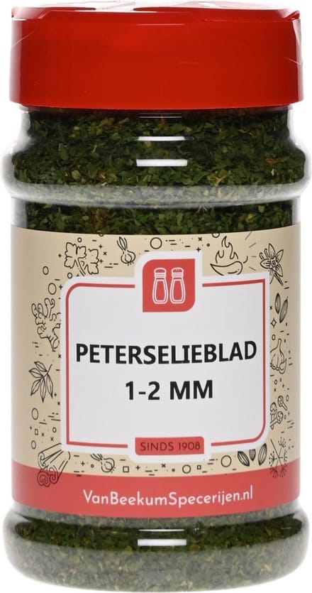 Van Beekum Specerijen - Peterselieblad 1-2 mm - Strooibus 50 Gram