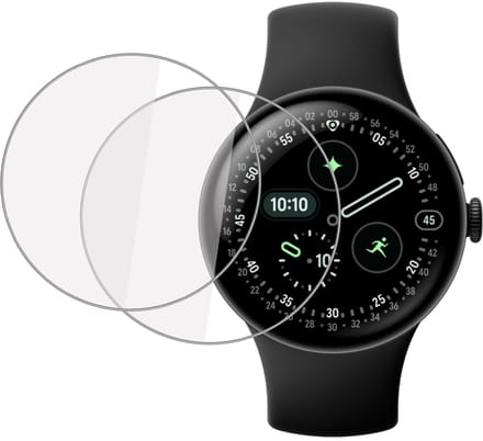 2x Screenprotector geschikt voor Google Pixel Watch 4 41 mm - Folie Screen Protector