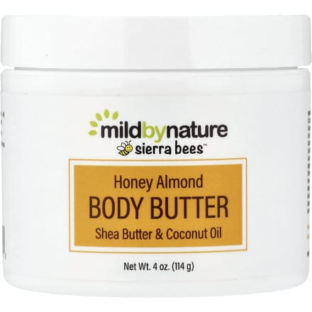 Mild By Nature, Sierra Bees™, Honing Amandel Body Butter, 4 oz (114 gr) orange