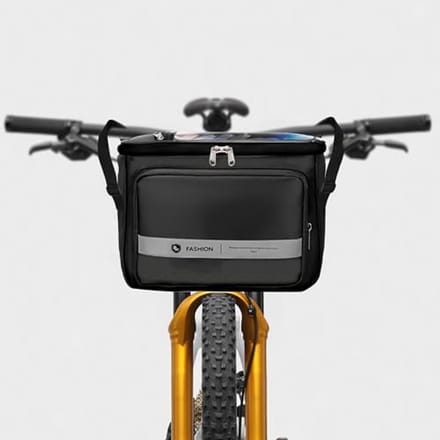 Waterproof Bicycle Handlebar Bag with Touch Screen