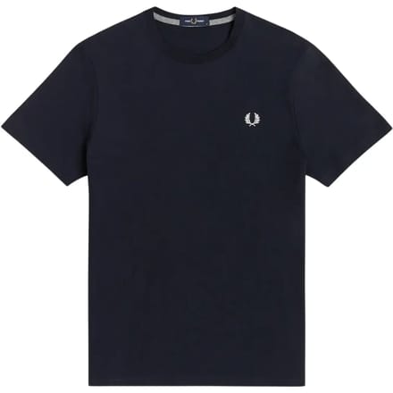 Fred Perry - Crew Neck T-Shirt - Navy T-shirt-L