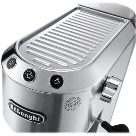 DE'LONGHI Espressomachine Dedica EC685 | 15 Bar Druk, Slank Metaal Ontwerp met Handmatige Melkopschuimer voor Thuis