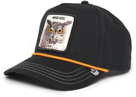 Goorin Bros. Wise Owl 100 Twill Trucker cap - Black