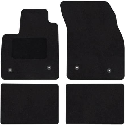 Tapis de sol - BMW - X3 G01 - Velours noir - 4 pièces - Antidérapant et imperméable