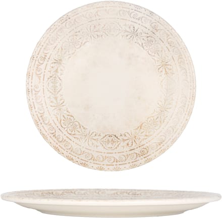 By Bone Dinerbord - Antico - Porselein - 25 cm - set van 6