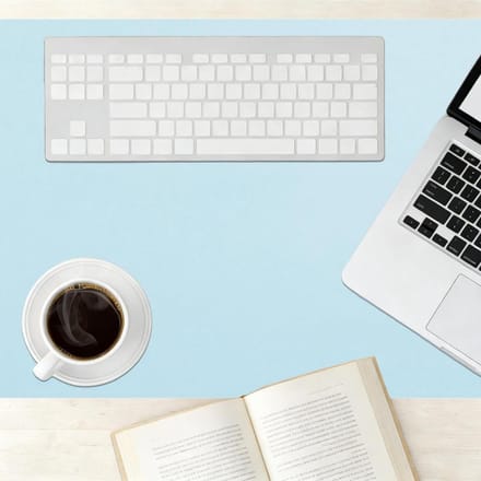 Bureaulegger - Bureauonderlegger - Bureau Beschermen - Anti-slip - 73 x 108 cm - Blauw