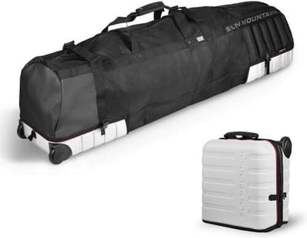 Sun Mountain Kube Golf Travelbag White-Black-Bright Red