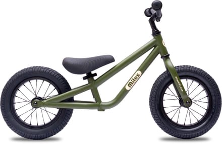 Miles Loopfiets - vanaf 1,5 tot 5 jaar - Forest Green - Mat Groen