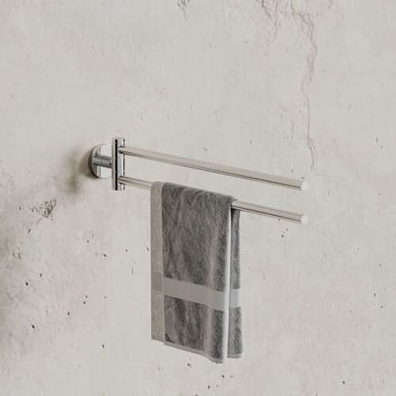 Kronenbach Radia towel rail 2-arm, swivel 29.100.070.0005