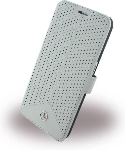 Mercedes-Benz Grijs hoesje voor Galaxy S6 - Book Case - Classic - Leer - - Modern