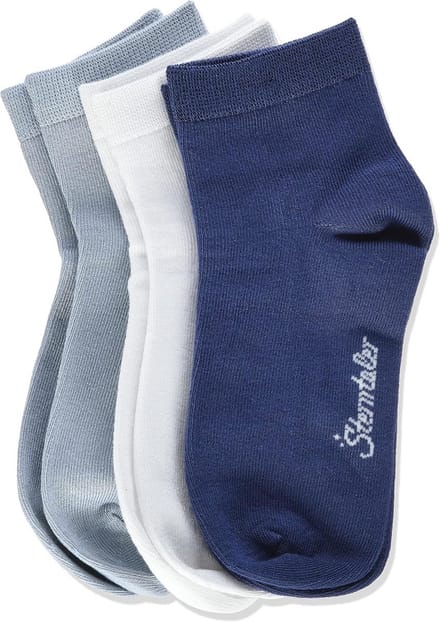 Set van 3 Bamboe Sneakersokken voor Babyjongens