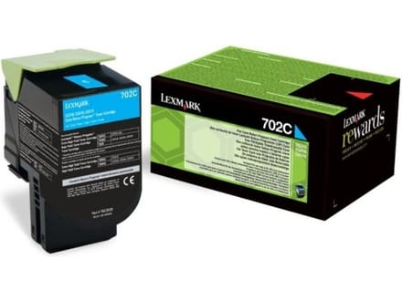 Tonercartridge lexmark 70c20c0 prebate blauw