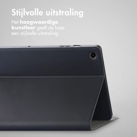 Accezz Tablet Hoes - Geschikt voor Samsung Galaxy Tab A9 Plus - Classic Tablet Case - Zwart