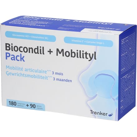 Biocondil + Mobilityl 180 Tabletten 90 Capsules DUO 180+90 Gecomprimeerde tabletten