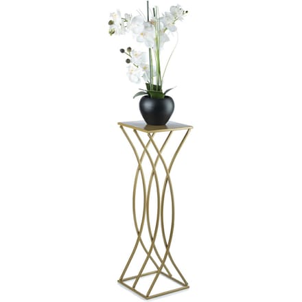 LoftPlant Elegance - Plantenstandaard - Modern loftdesign - Staalconstructie - Goudkleurig - 75 cm