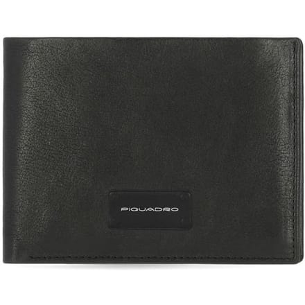 Portemonnees Man Piquadro pu5760apr-n Zwart