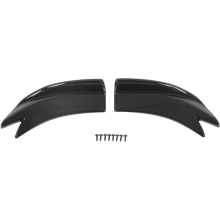 Universele Achterbumperlip Diffuser Splitter Spoiler Achterlip Krasbeschermer black