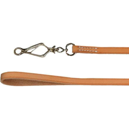 Leren hondenriem van mollèterie Akah 10 mm