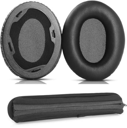 Dailygoods - Vervangende Oorkussens voor Beats Studio 1.0 - Zwart