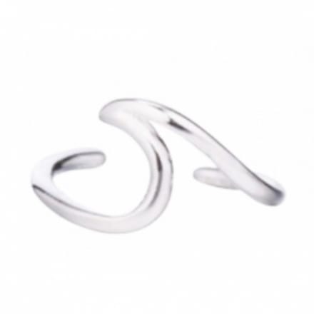 Earcuff - wave - voor linker oor - Charme Bijoux