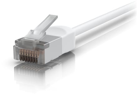 Ubiquiti UACC-Cable-Patch-Outdoor-C6A-8M-W netwerkkabel Wit Cat6a F/UTP (FTP) Rond