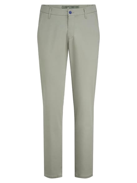 Broek Slim Fit Van CLUB OF COMFORT groen