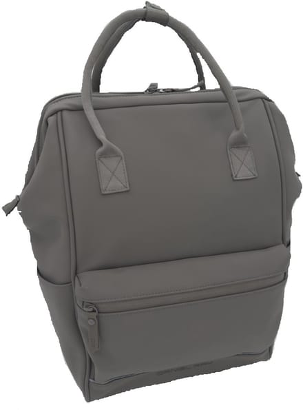 Daniel Ray Daveyton Dull Rubber PU Rugzak - Taupe