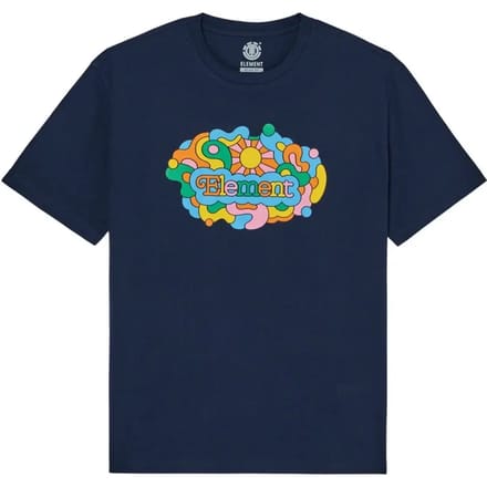 Element Psychswirl T-Shirt blauw