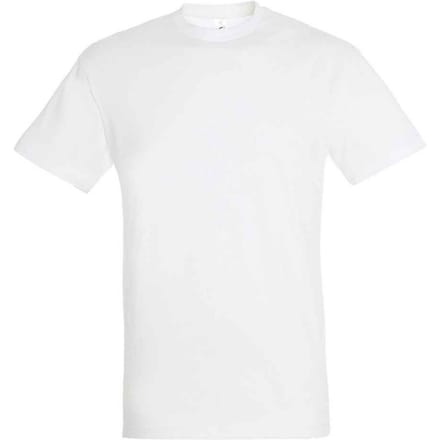 SOLS Unisex Regent T-shirt voor volwassenen (Wit)
