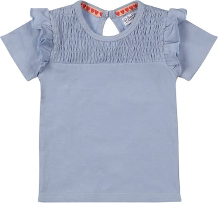 Dirkje - T-shirt - Blauw - Ruches - R-Sweet - Maat 56