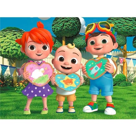 Trefl puzzel - Cocomelon cartoon - 30 stukjes - kleurrijk kinderspel.