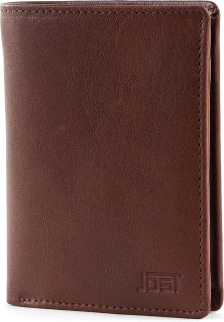 JOST Leren Portemonnee Malmö Wallet Cognac Bruine
