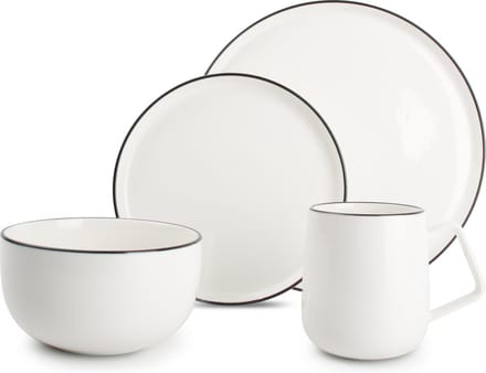 S|P Collection - Servies 16-delig wit - Studio Base