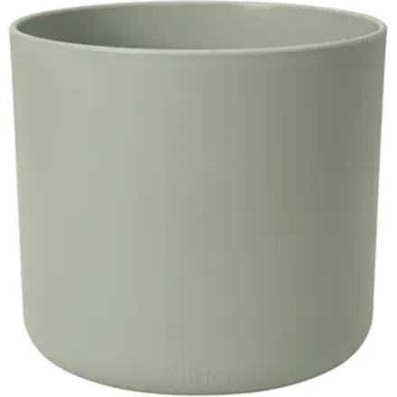Elho Bloempot B.for Soft - Kunststof - Steengroen - Diam.16xh15cm