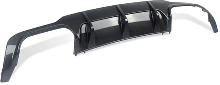 Diffuser Lip Stratos - Achterbumper Diffuser Lip - Voor Mercedes C-Klasse W204/C204 - Carbon Look - C63 Coupe Stijl - Auto Accessoires
