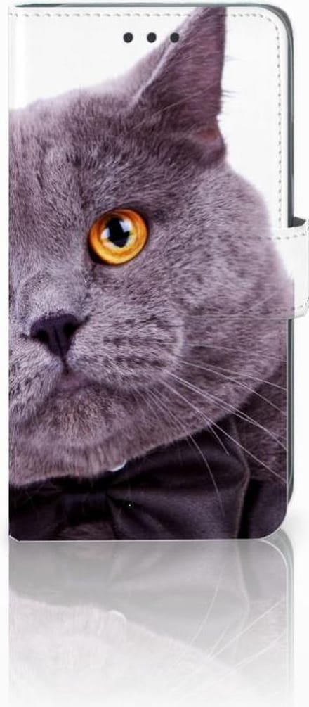 Apple iPhone Xr Telefoonhoesje met Pasjes Kat