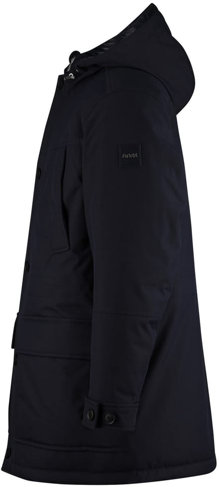 Hugo Boss winterjas donkerblauw