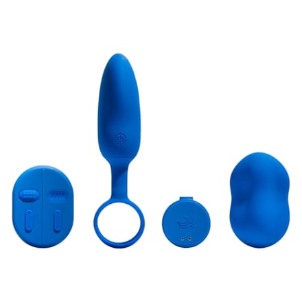 Mobi - Oplaadbare Vibrator Set - Blauw