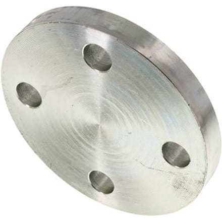 Blindflens DN65-PN6 Verzinkt Staal DIN 2527 En EN 1092-1 (Type 05)