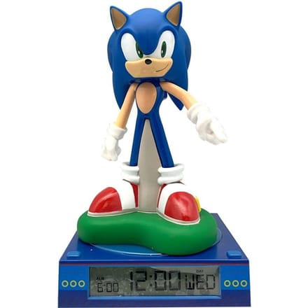 Reveil figurine 3D lumineuse - KIDS LICENSING - Sonic - Des 3 ans