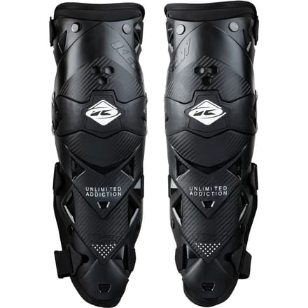 Motorfiets kruis kniebeschermers Kenny titanium