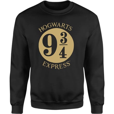Harry Potter Platform Sweatshirt - Black - XL