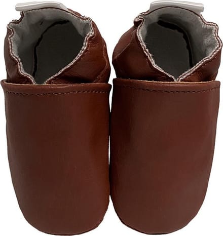 BabySteps babyslofjes Vegan Cognac maat 24/25