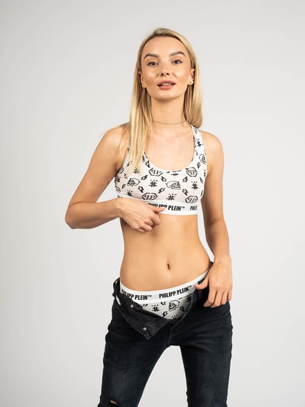 Philipp Plein Bh Bi-pack Dames Wit