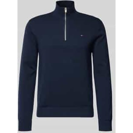 Slim fit schipperstrui van puur katoen